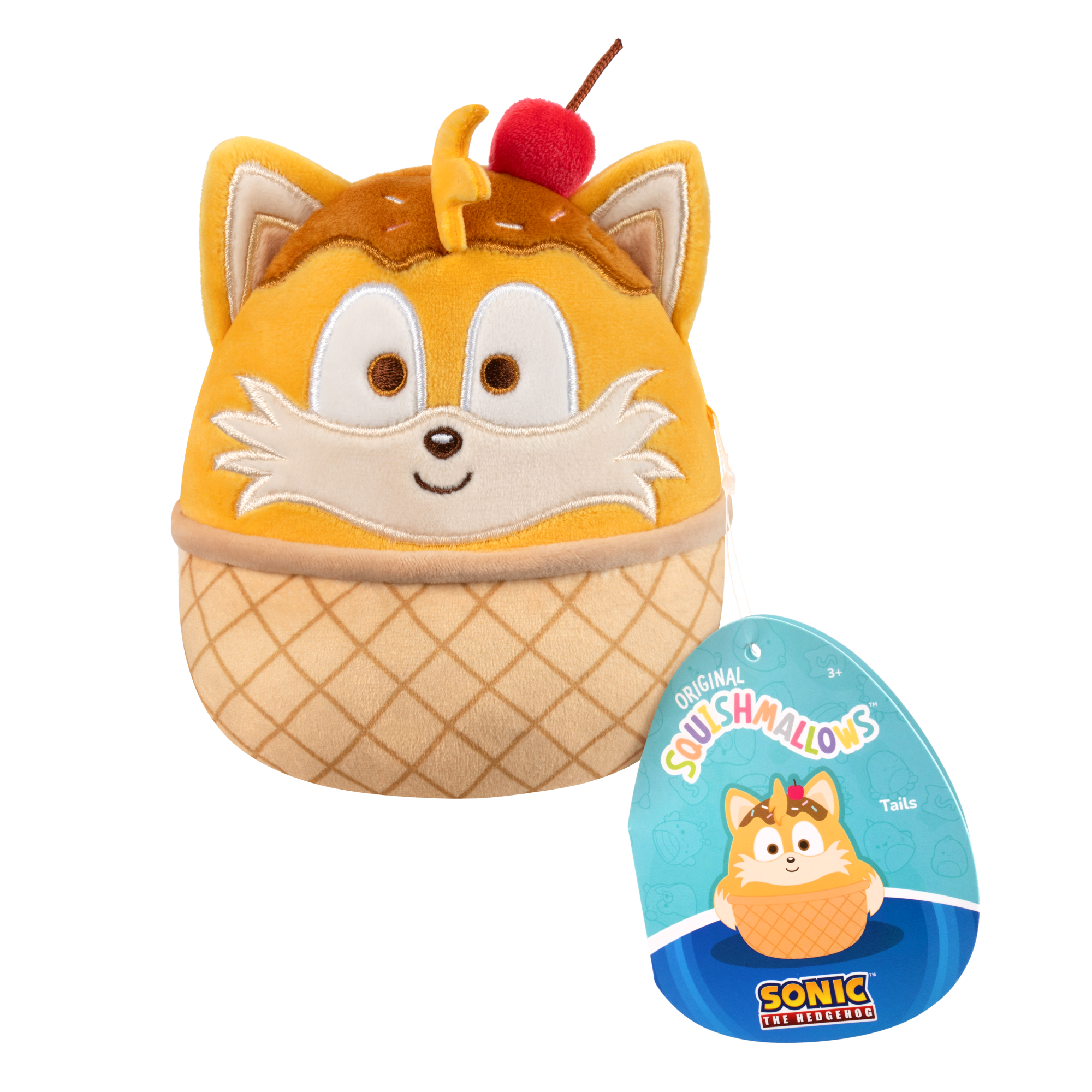 PELUCHE SONIC SORPRESA CON AROMA 13 CM SQUISHMALLOWS - 4