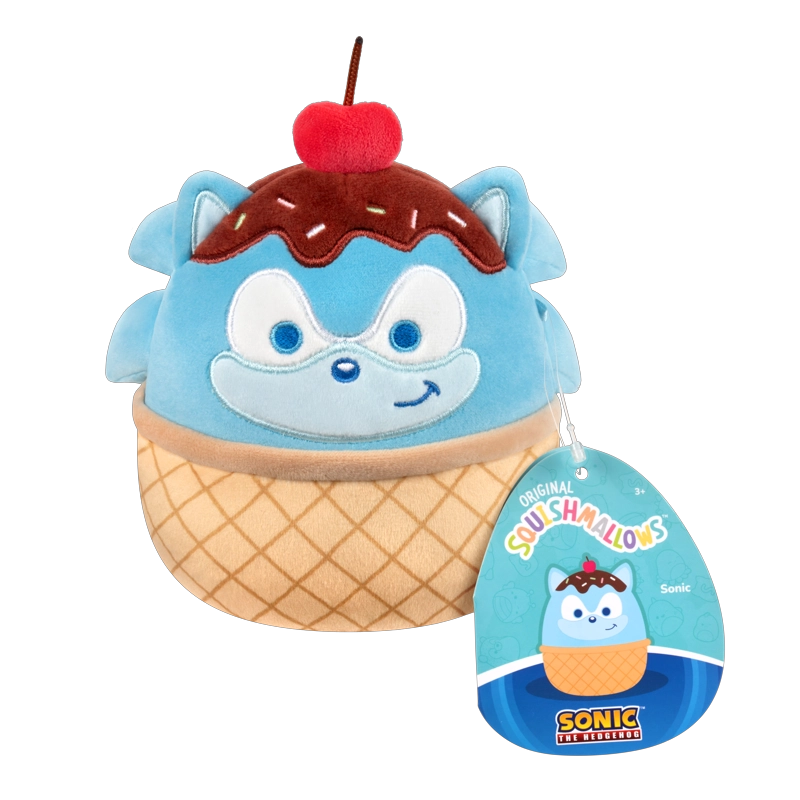 PELUCHE SONIC SORPRESA CON AROMA 13 CM SQUISHMALLOWS - 7
