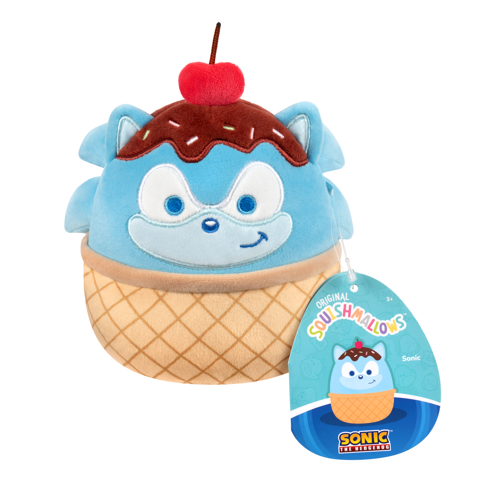 PELUCHE SONIC SORPRESA CON AROMA 13 CM SQUISHMALLOWS - 7