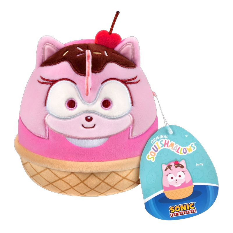 PELUCHE SONIC SORPRESA CON AROMA 13 CM SQUISHMALLOWS - 8