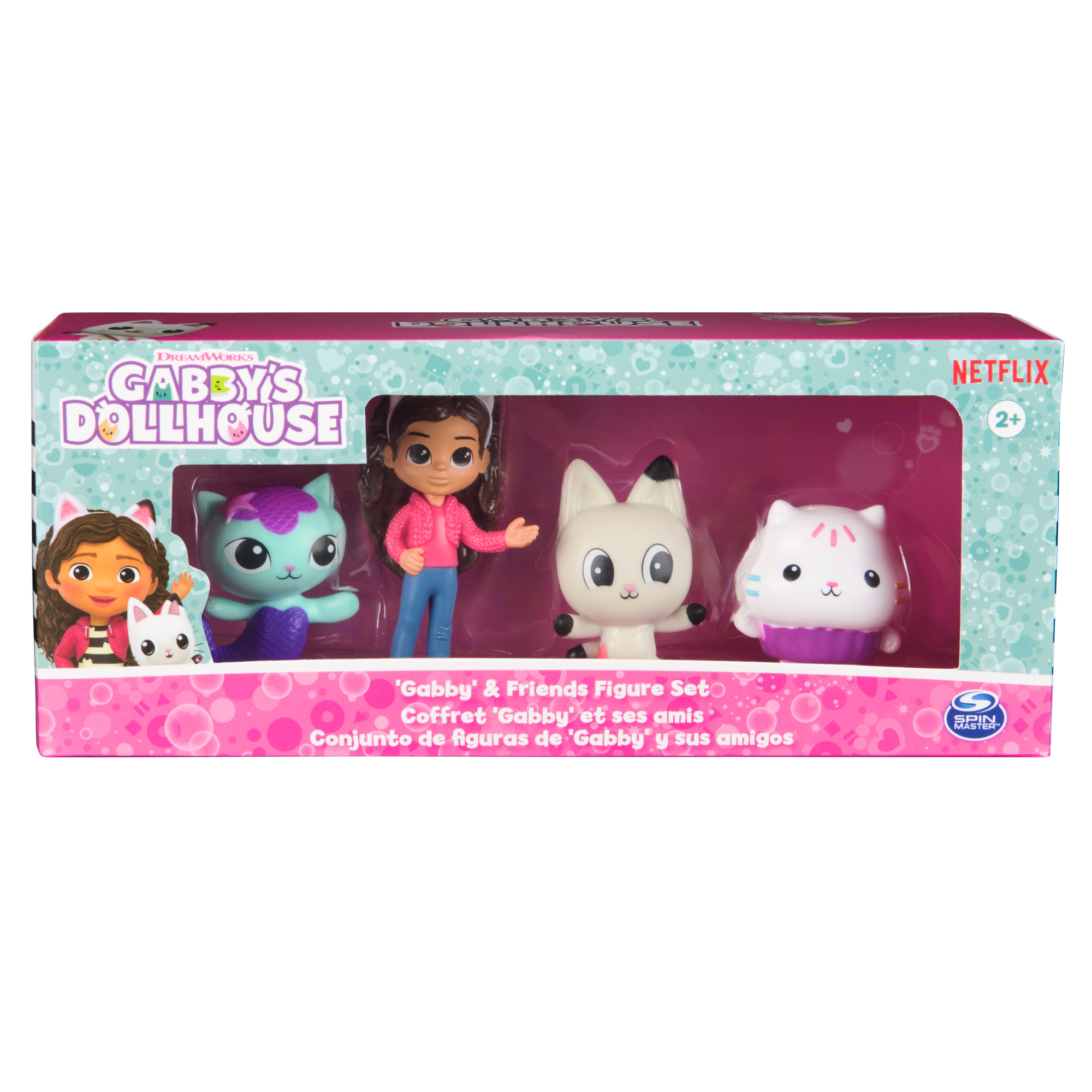 PACK 4 MINI FIGURAS DE LA CASA DE MUÑECAS DE GABBY - 1
