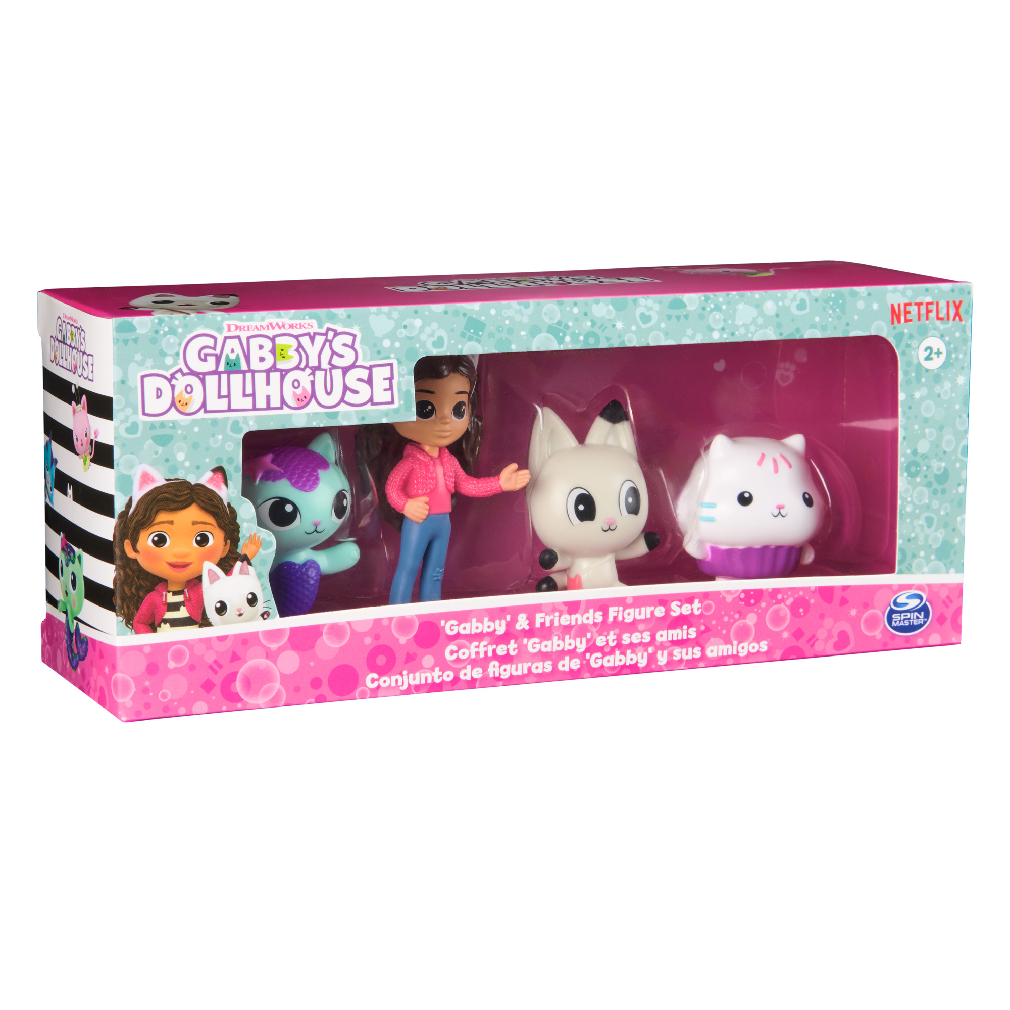 PACK 4 MINI FIGURAS DE LA CASA DE MUÑECAS DE GABBY - 2