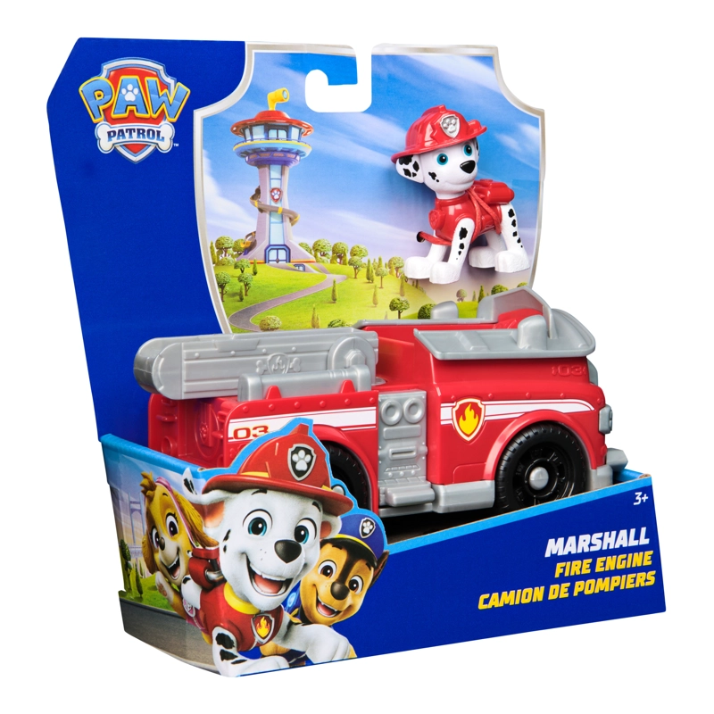 VEHICULO SUSTENTABLE DE MARSHALL CON FIGURA PAW PATROL - 2
