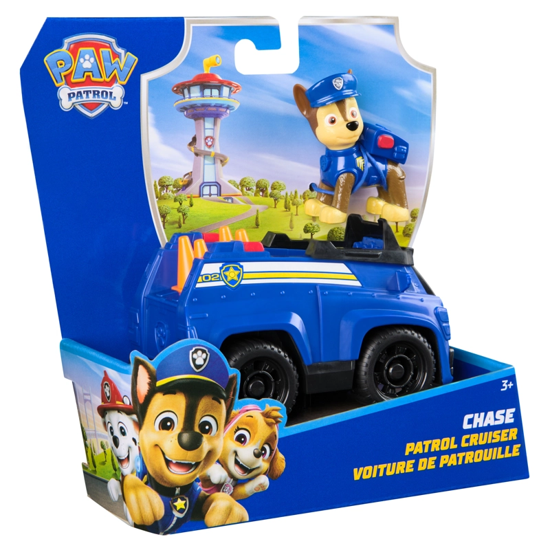 VEHICULO SOSTENIBLE CON FIGURA DE CHASE PAW PATROL - 2