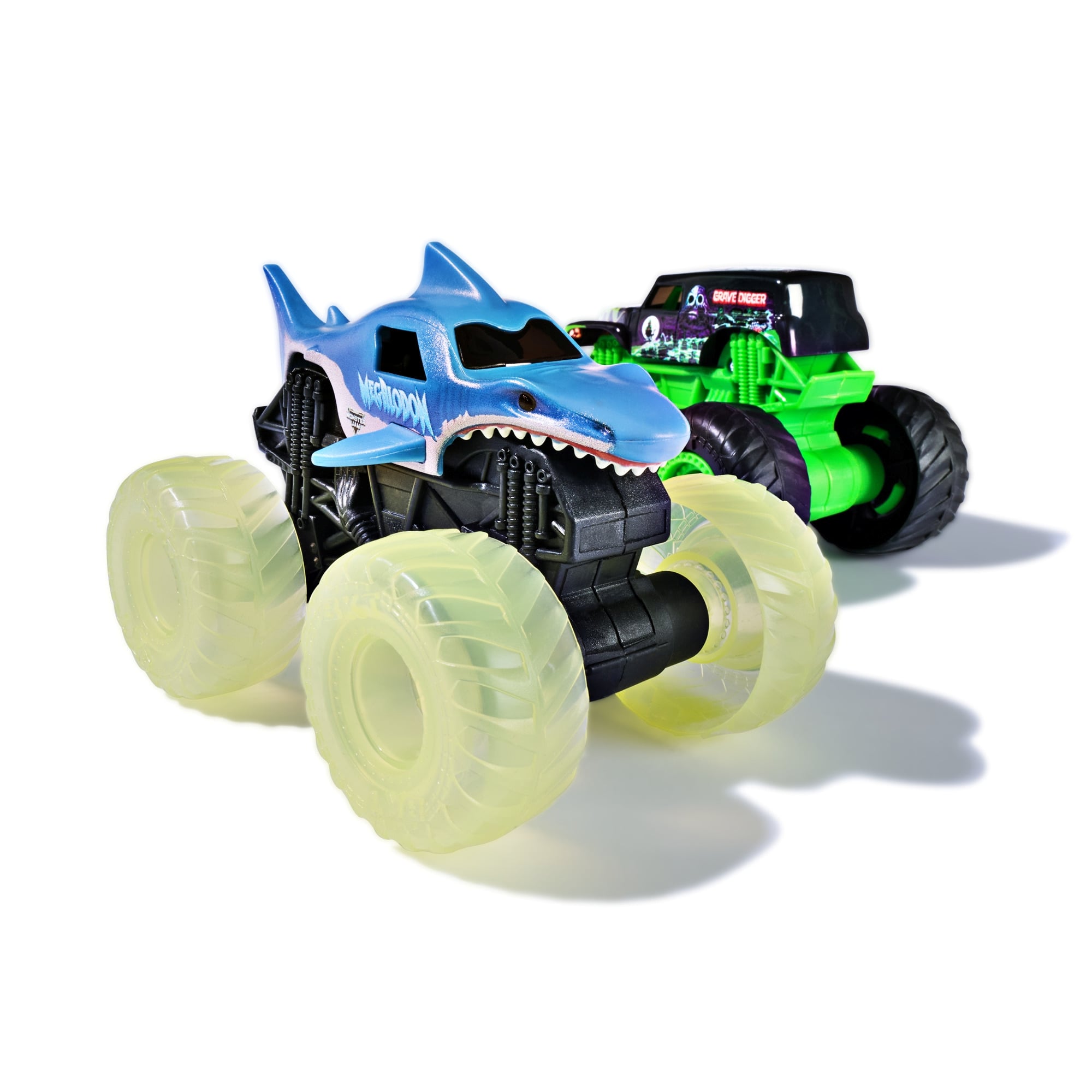PACK 2 VEHICULOS 1:43 CON LUZ MONSTER JAM - 3
