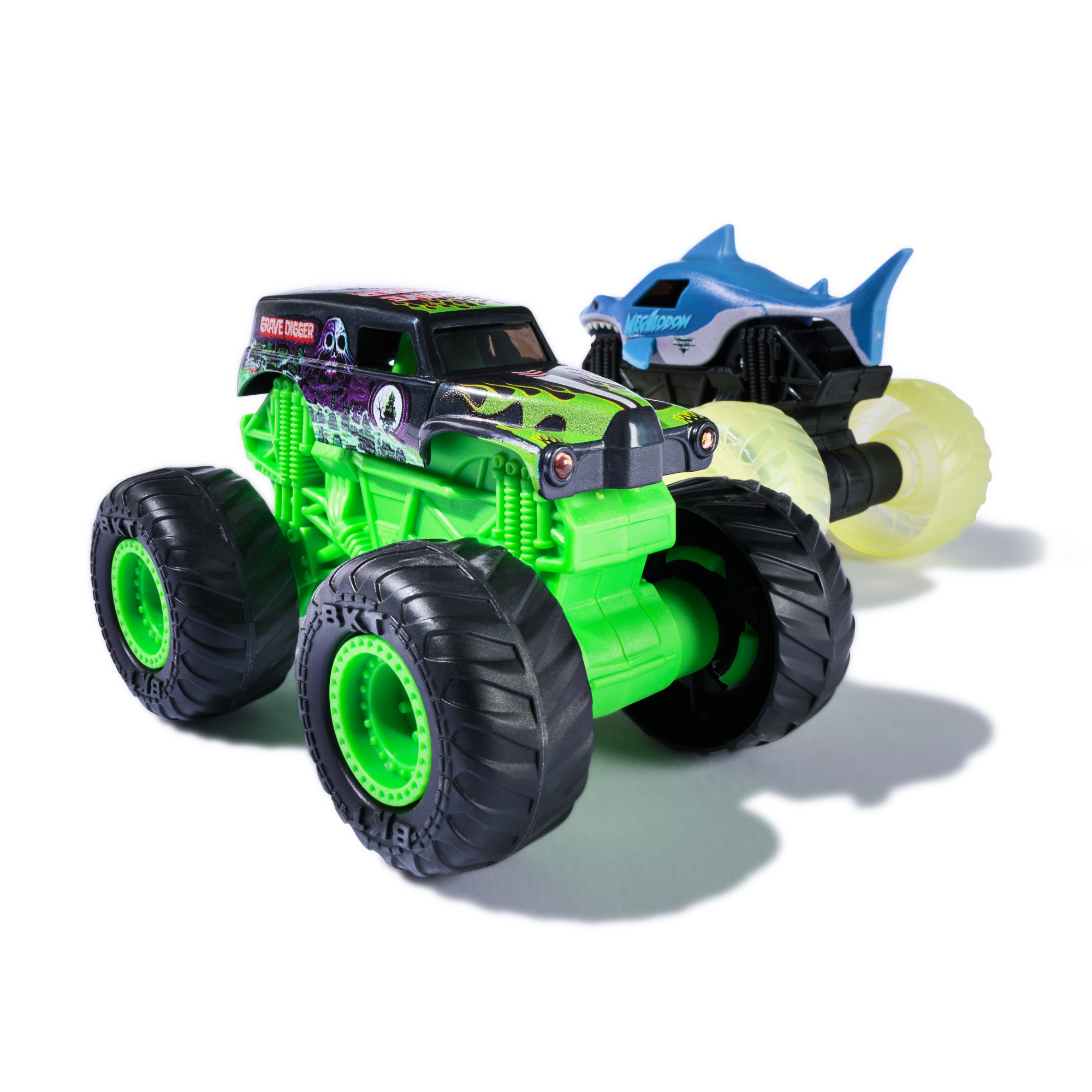 PACK 2 VEHICULOS 1:43 CON LUZ MONSTER JAM - 4