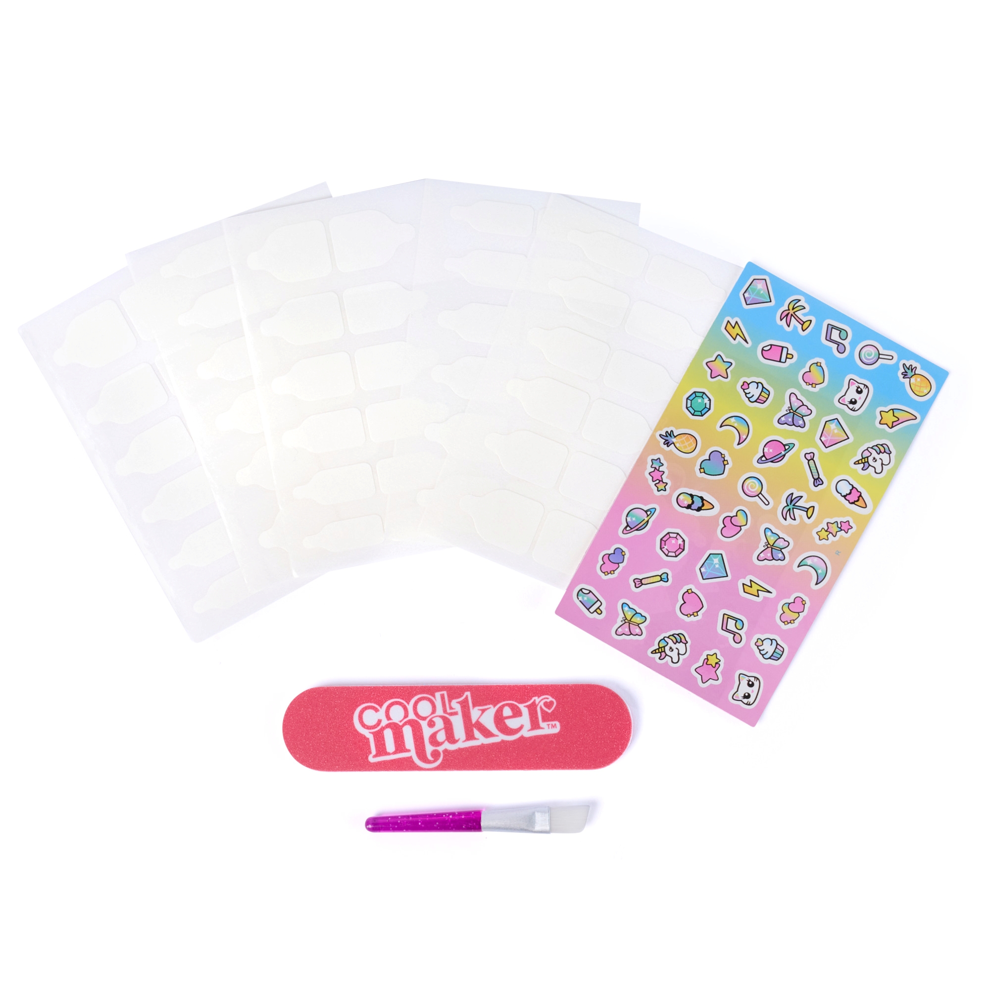 SET PARA UÑAS CON GLITTER GO GLAM - 6