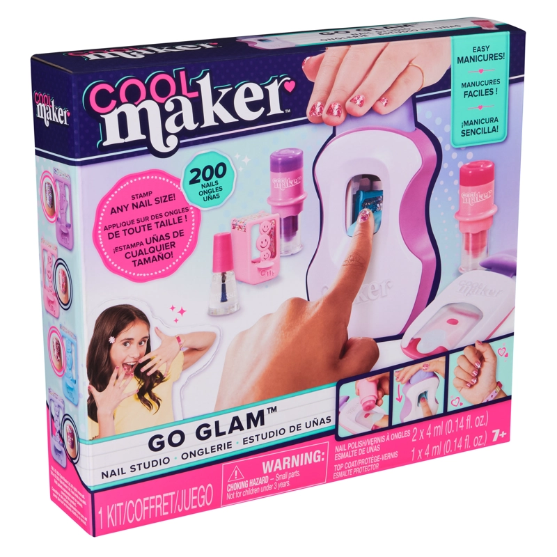 KIT ESTUDIO DE UÑAS GO GLAM COOL MAKER - 2
