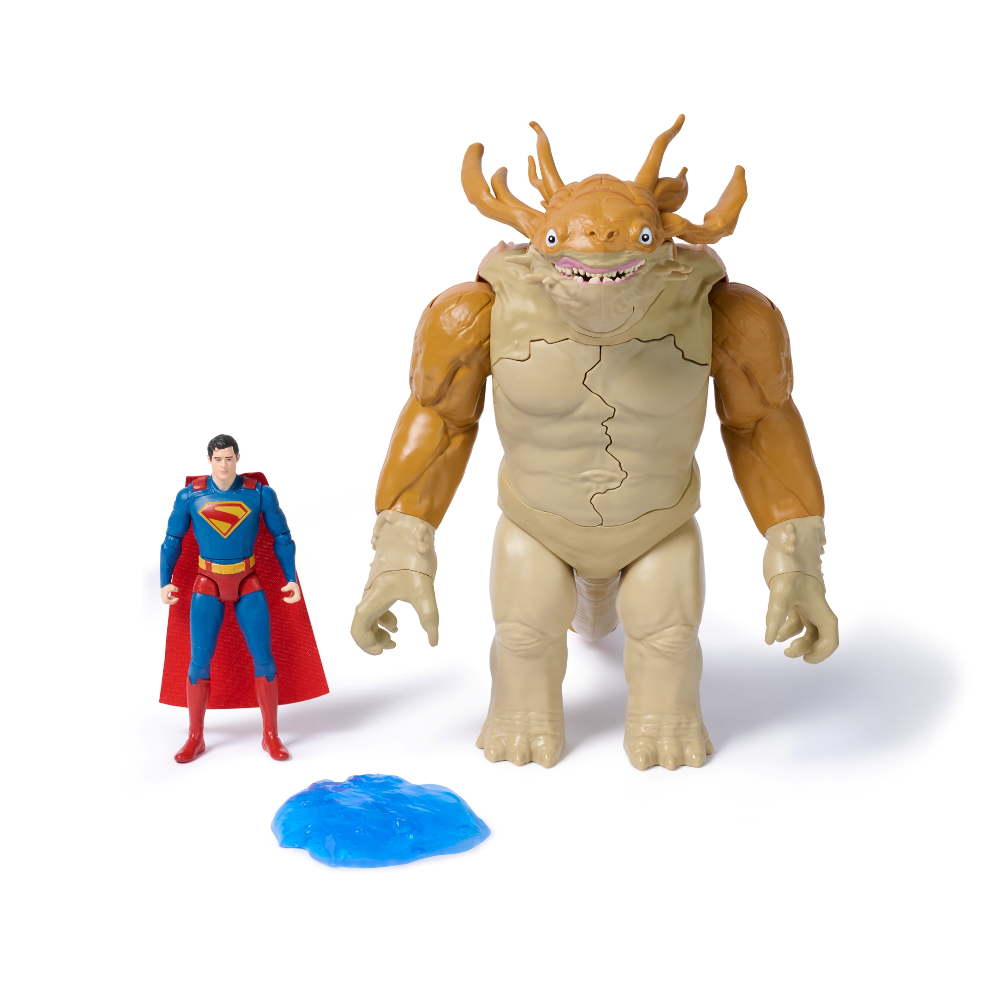 SET FIGURA SUPERMAN VS MONSTRUO KAIJU SLIME DC - 4