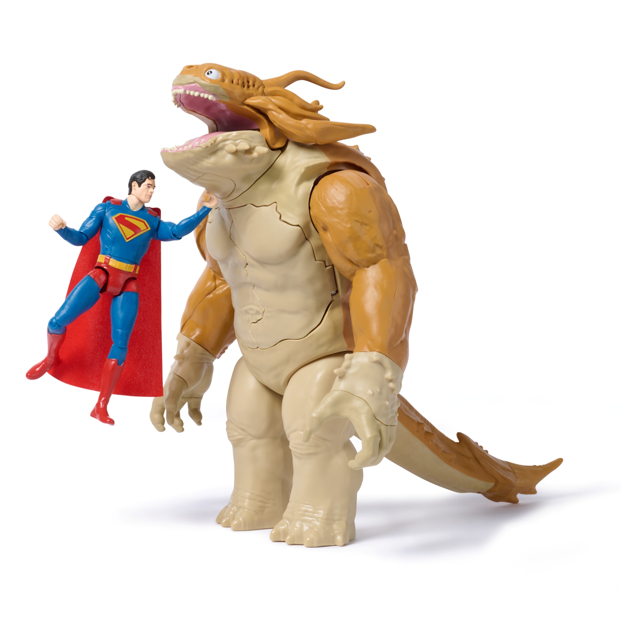 SET FIGURA SUPERMAN VS MONSTRUO KAIJU SLIME DC - 5