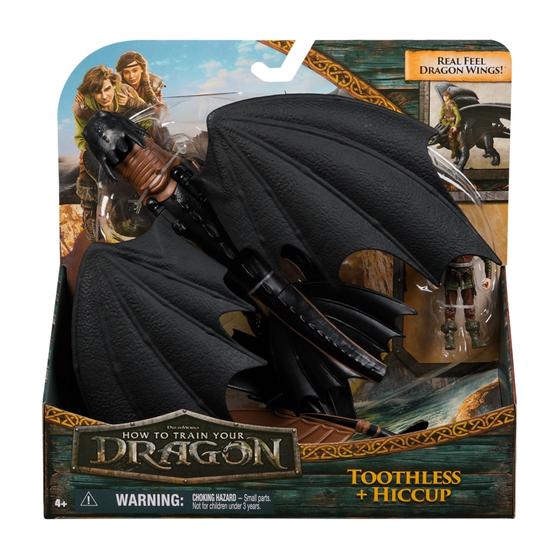 PACK FIGURA HIPO Y CHIMUELO COMO ENTRENAR A TU DRAGON - 1