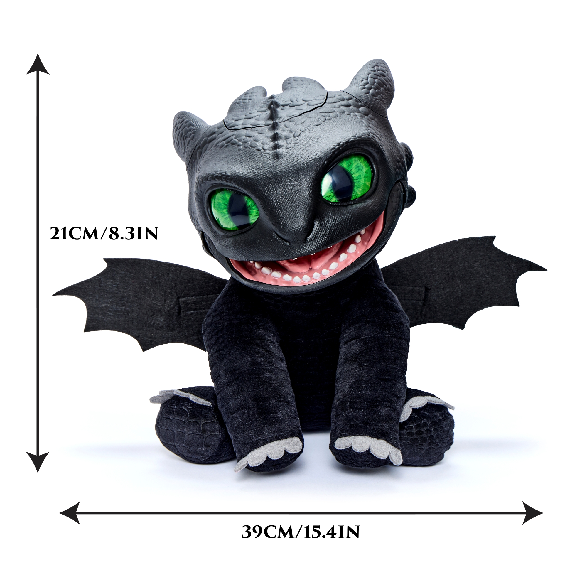 DRAGON CHIMUELO CON EFECTOS REALES COMO ENTRENAR A TU DRAGON - 4