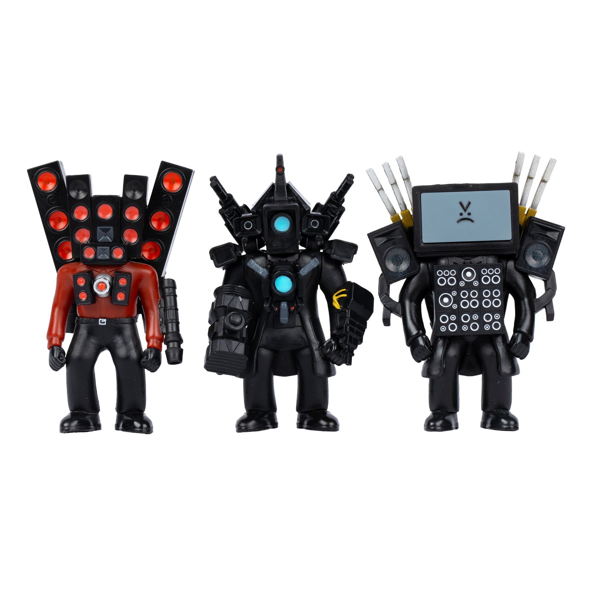 PACK 3 FIGURAS COLECCIONABLES SKIBIDI TOILET - 4