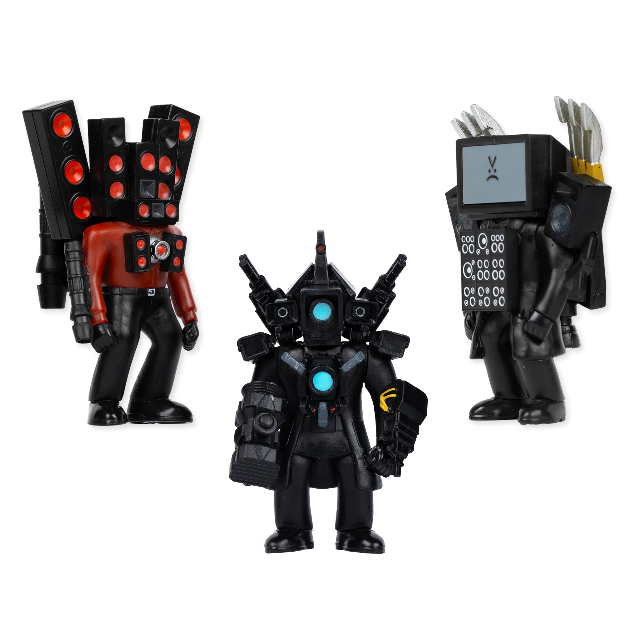 PACK 3 FIGURAS COLECCIONABLES SKIBIDI TOILET - 5