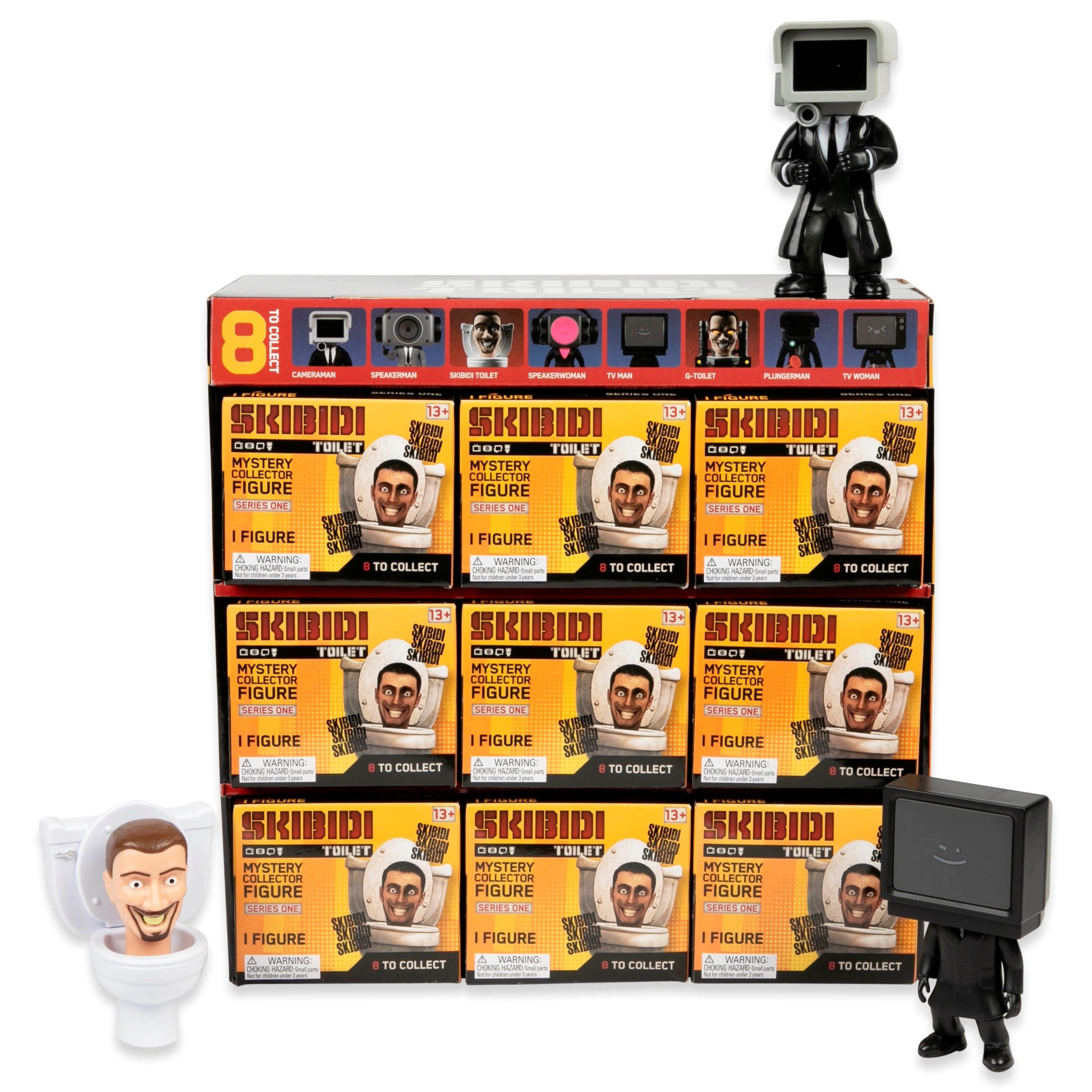 FIGURAS MISTERIOSAS DE COLECCION SKIBIDI TOILET - 1
