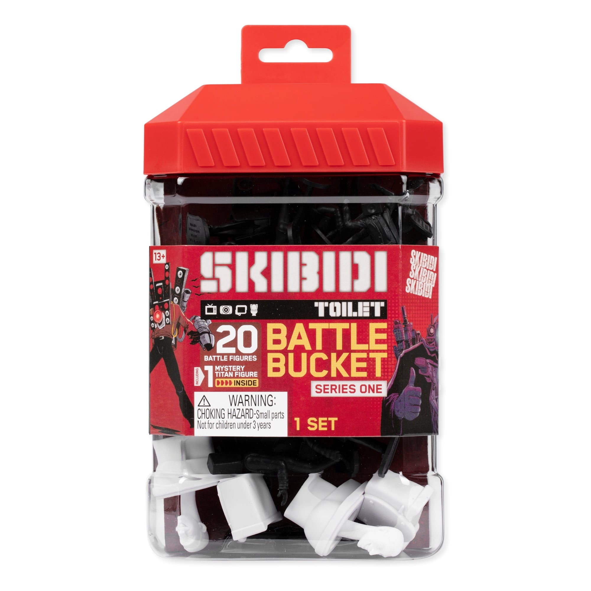 BALDE DE 20 FIGURAS DE BATALLA SKIBIDI TOILET - 1