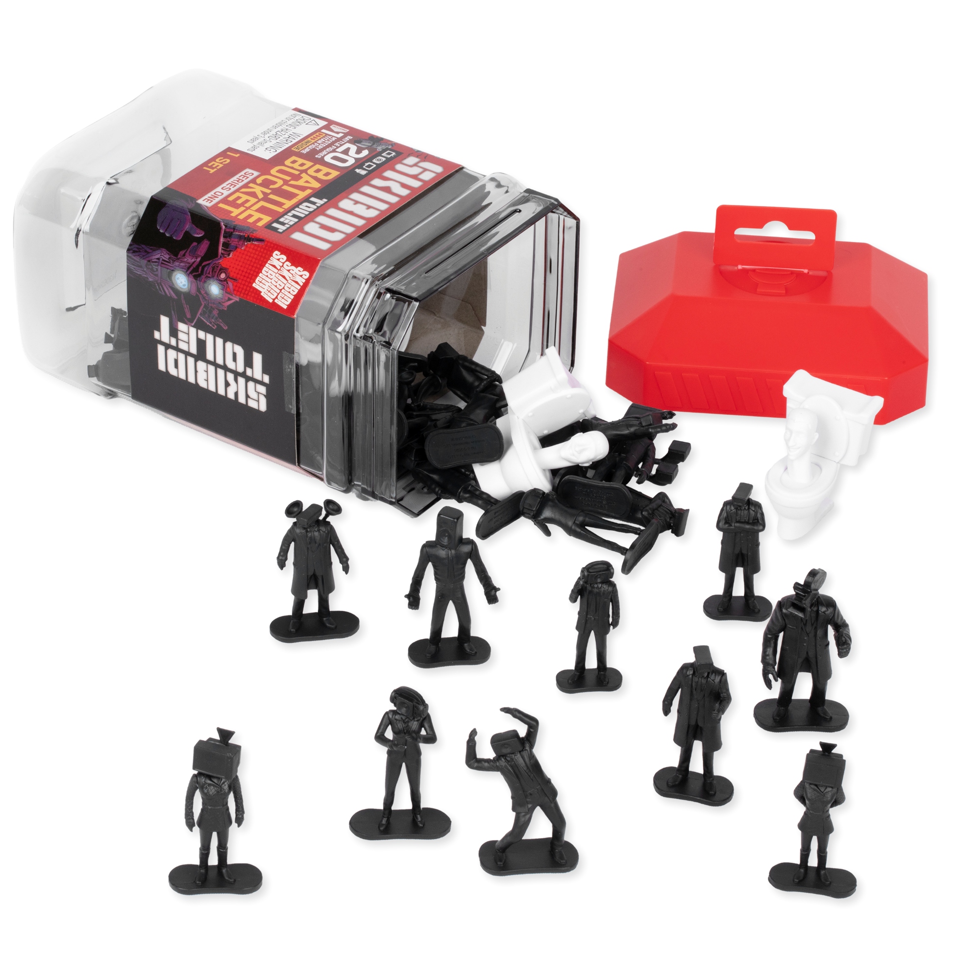 BALDE DE 20 FIGURAS DE BATALLA SKIBIDI TOILET - 3