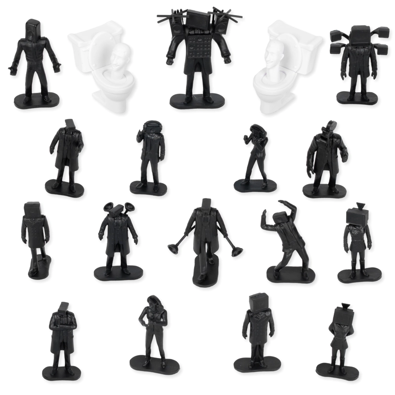 BALDE DE 20 FIGURAS DE BATALLA SKIBIDI TOILET - 5