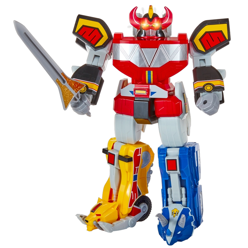 FIGURA 30 CENTIMETROS MULTICOLOR MEGAZORD POWER RANGERS. - 2