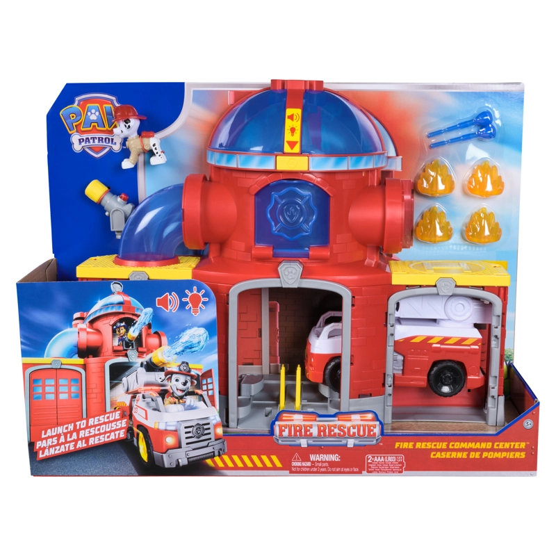 ESTACION DE BOMBEROS 38 CM CON LUZ Y SONIDO PAW PATROL - 1