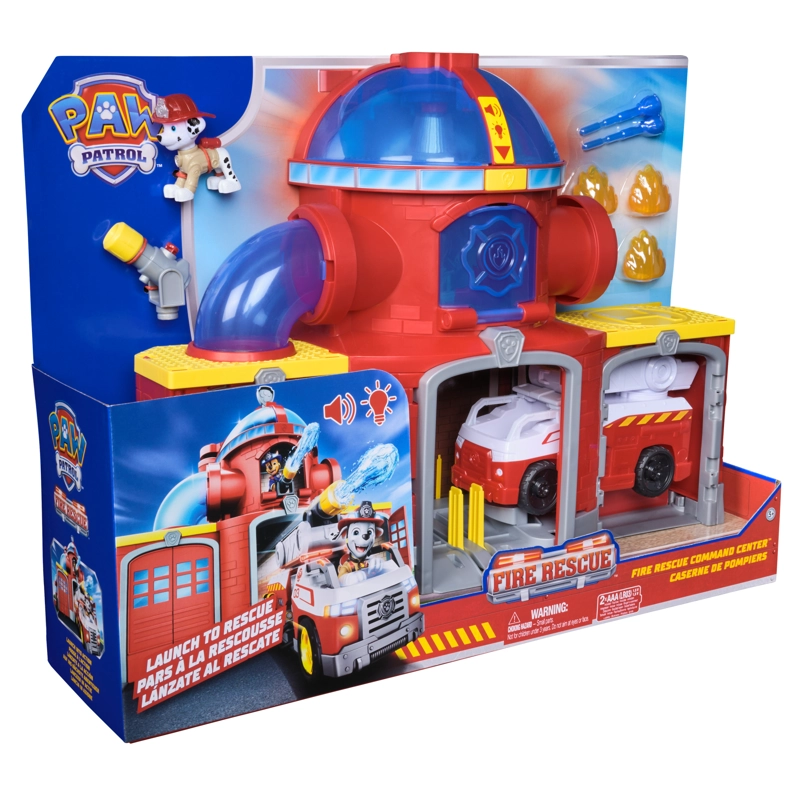 ESTACION DE BOMBEROS 38 CM CON LUZ Y SONIDO PAW PATROL - 2