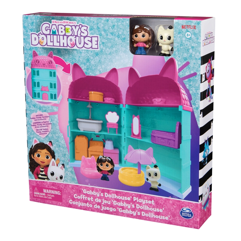 CASA CON FIGURAS Y ACCESORIOS LA CASA DE MUÑECAS DE GABBY - 2