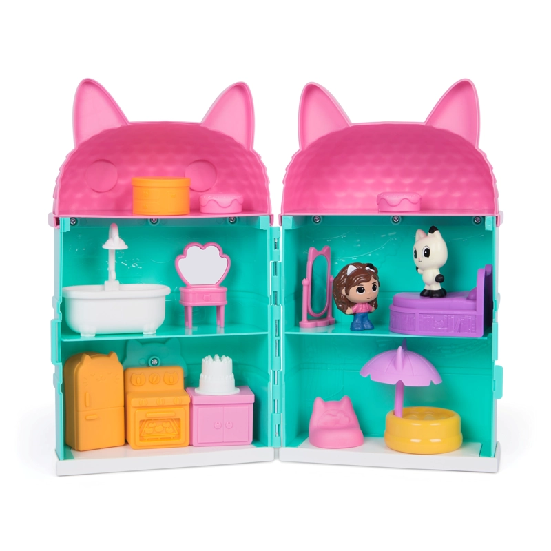 CASA CON FIGURAS Y ACCESORIOS LA CASA DE MUÑECAS DE GABBY - 4
