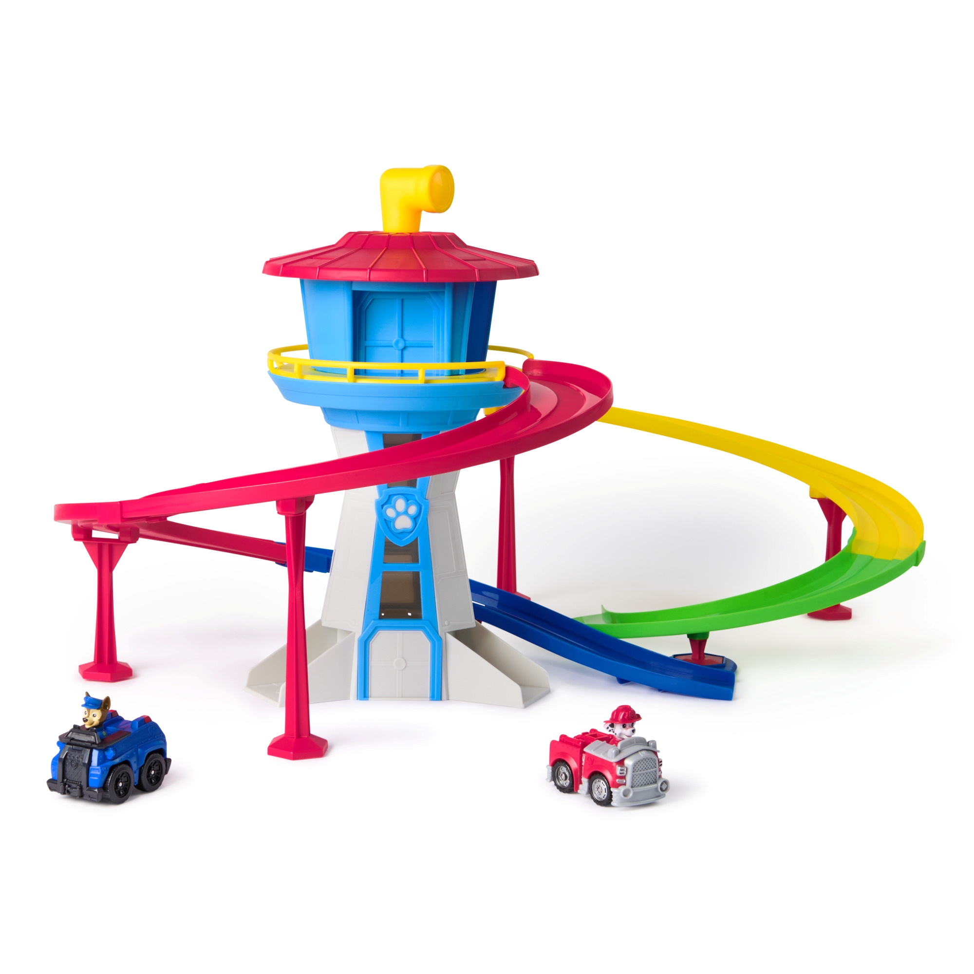 TORRE DE VIGILANCIA DE 36 CM CON 2 VEHICULOS PAW PATROL - 3