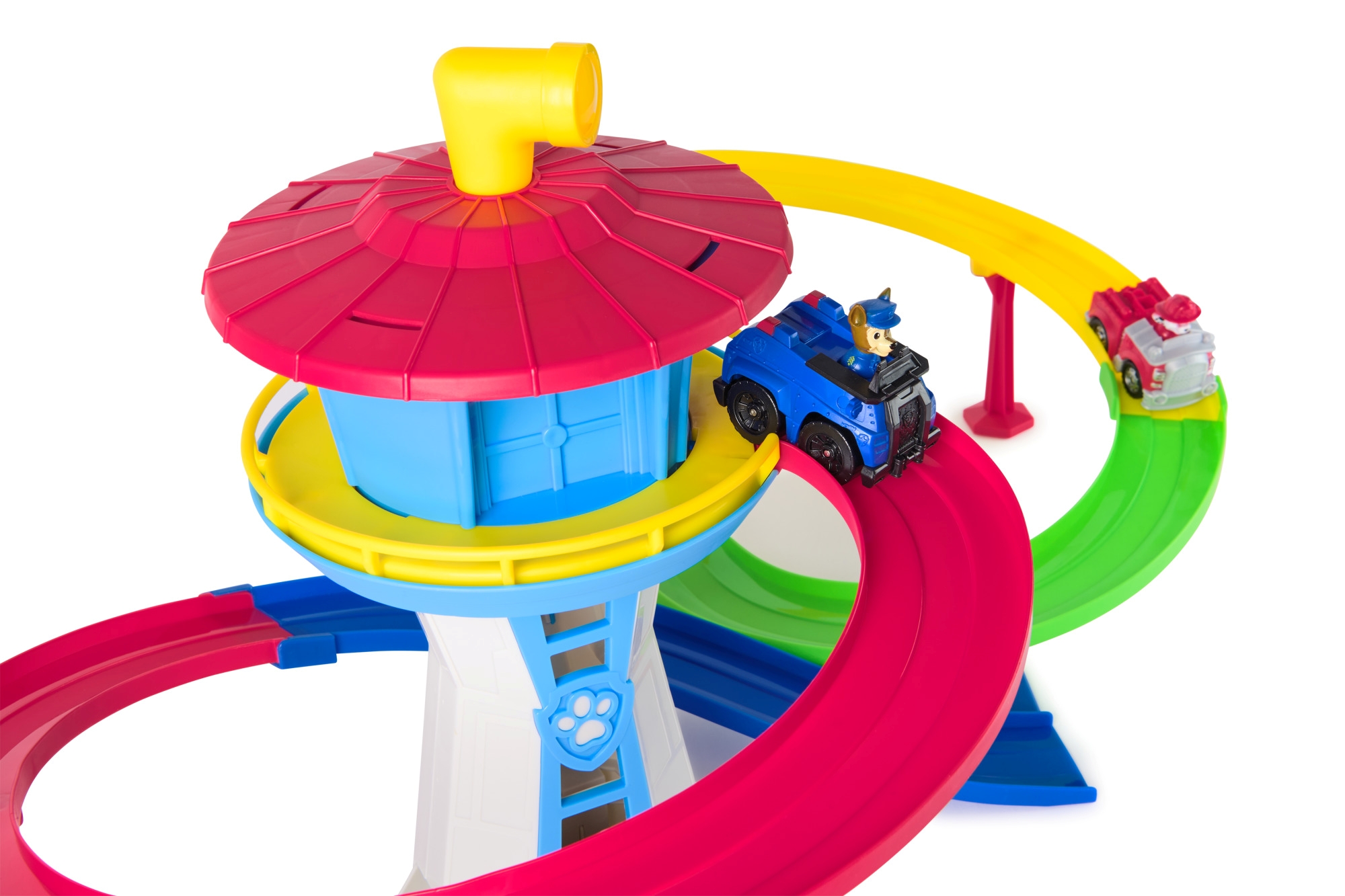 TORRE DE VIGILANCIA DE 36 CM CON 2 VEHICULOS PAW PATROL - 4