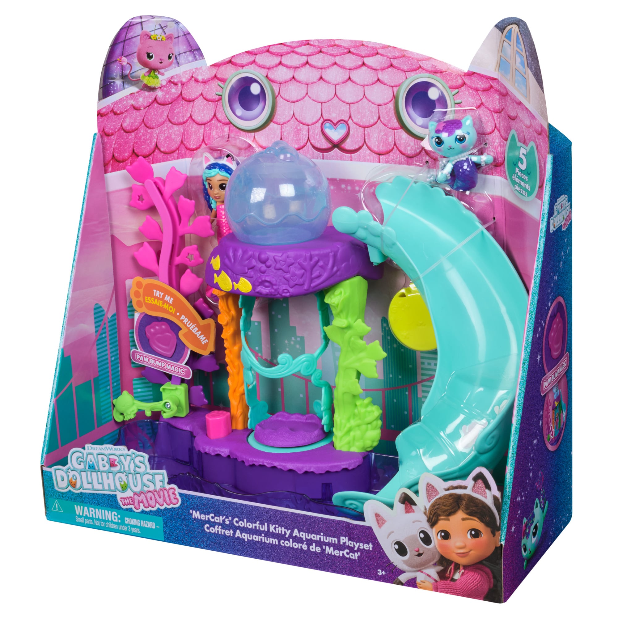 PLAYSET ACUARIO LA CASA DE MUÑECAS DE GABBY - 1