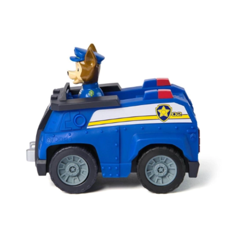 AUTO POLICIA A CONTROL REMOTO CON FIGURA DE CHASE PAW PATROL - 4