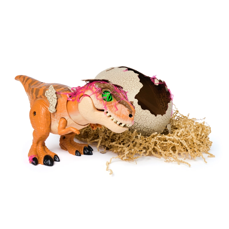 FIGURA DE DINOSAURIO T-REX ECLOSION INTERACTIVO JURASSIC - 4