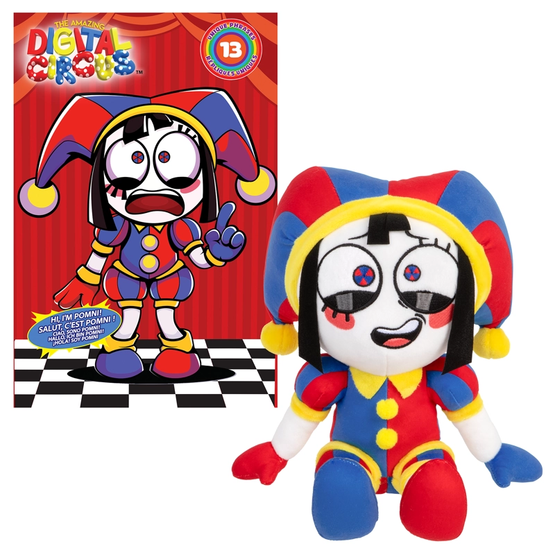 PELUCHE DE POMNI CON SONIDO DIGITAL CIRCUS - 1