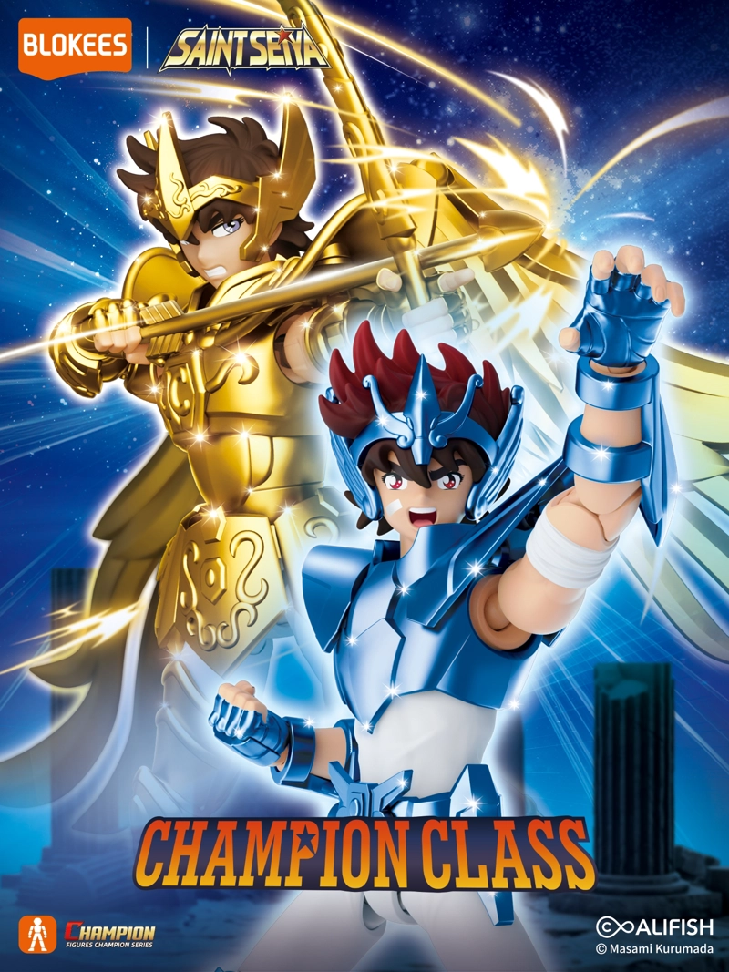 FIGURA PEGASUS SEIYA CHAMPION CLASS CABALLEROS DEL ZODIACO - 2