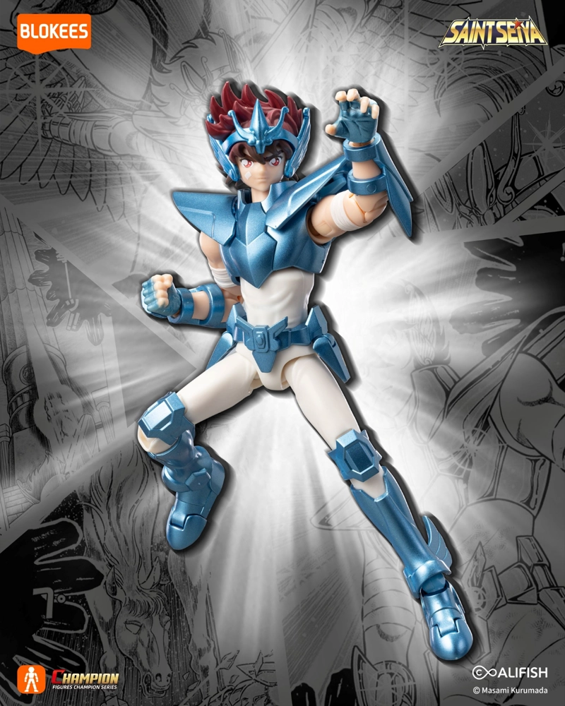 FIGURA PEGASUS SEIYA CHAMPION CLASS CABALLEROS DEL ZODIACO - 6