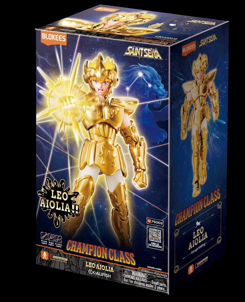 FIGURA LEO AIOLIA CHAMPION CLASS CABALLEROS DEL ZODIACO - 4