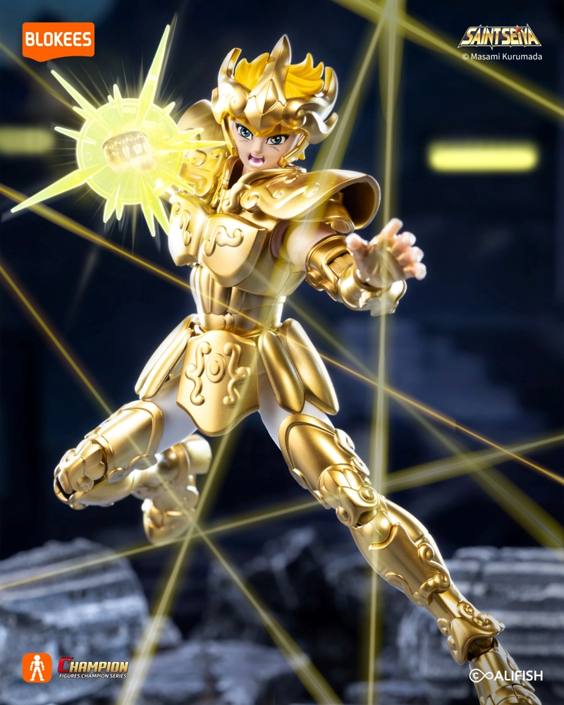 FIGURA LEO AIOLIA CHAMPION CLASS CABALLEROS DEL ZODIACO - 6