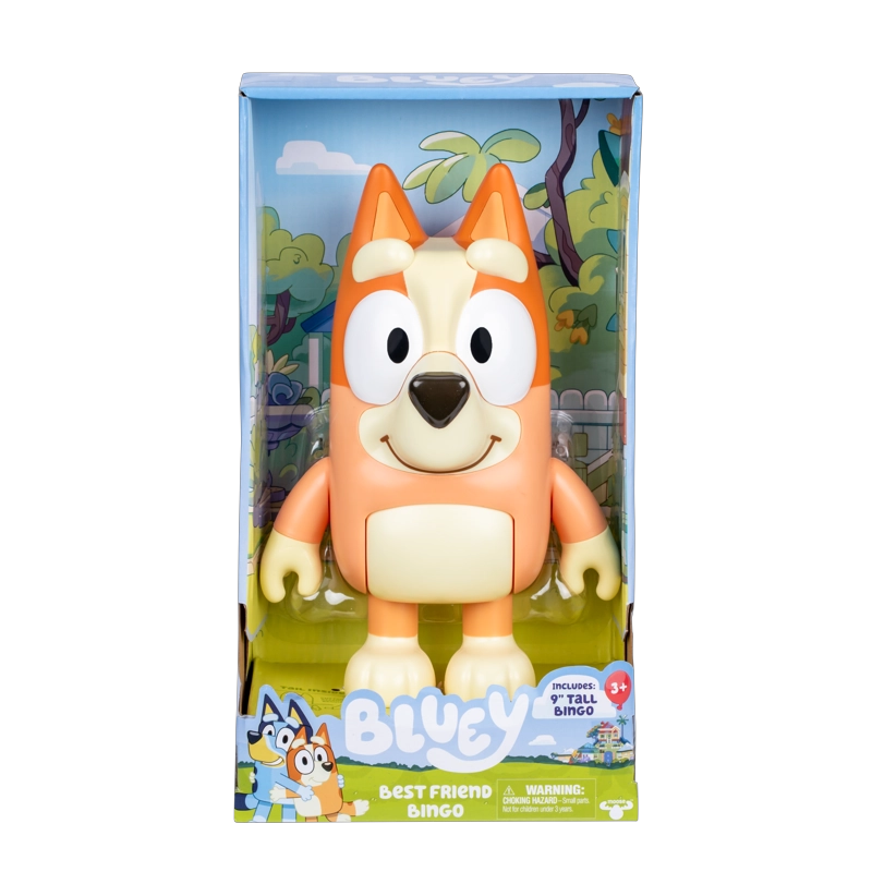 FIGURA ARTICULADA DE BINGO 23 CM LA MEJOR AMIGA BLUEY - 1