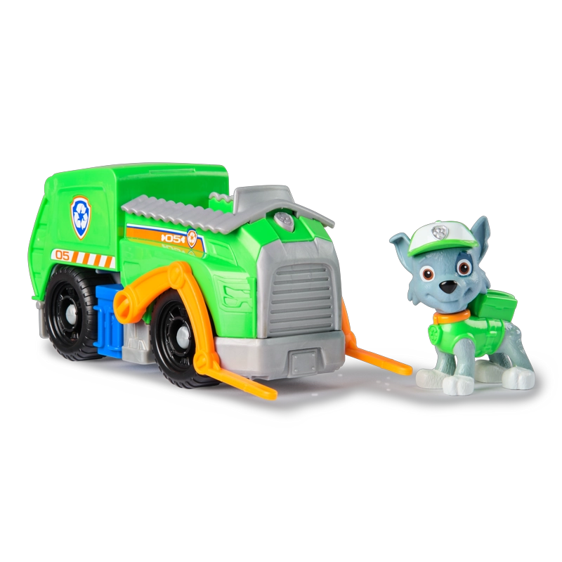 VEHICULO CON FIGURA DE ROCKY PAW PATROL - 3