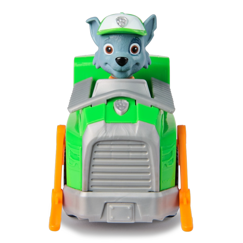 VEHICULO CON FIGURA DE ROCKY PAW PATROL - 4