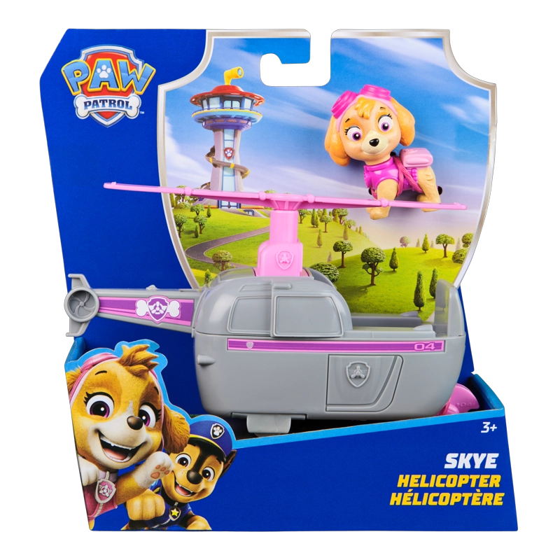 VEHICULO CON FIGURA DE SKYE PAW PATROL - 1