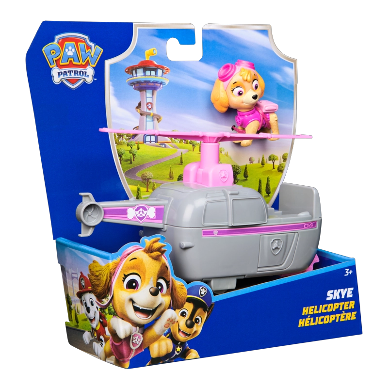 VEHICULO CON FIGURA DE SKYE PAW PATROL - 2