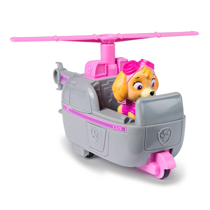 VEHICULO CON FIGURA DE SKYE PAW PATROL - 6