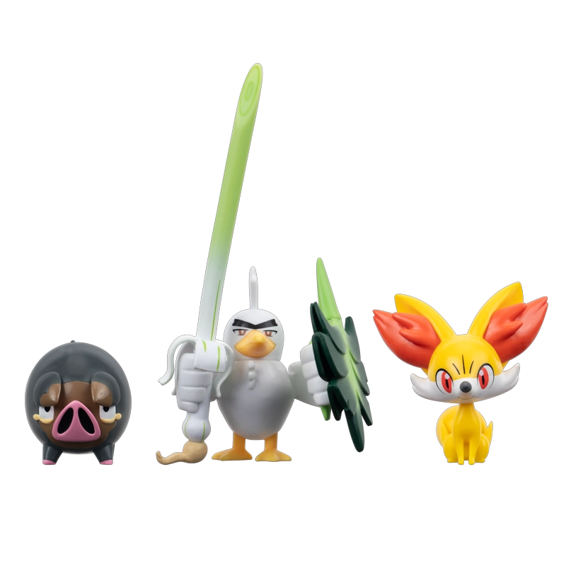 PACK DE 3 FIGURAS BATALLA 5 CM POKE MON - 2