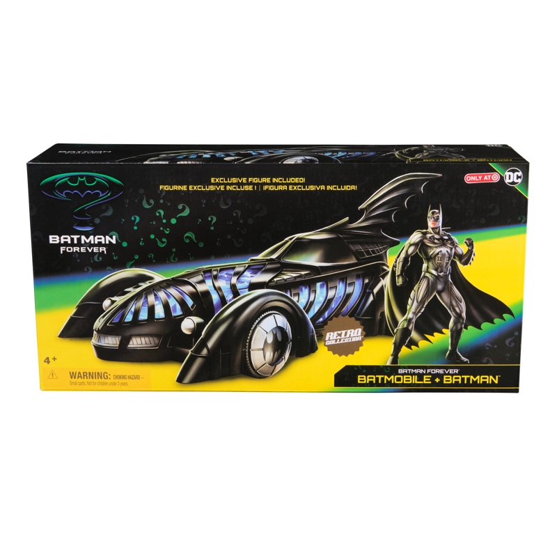 BATIMOVIL DE 50 CM CON FIGURA DE BATMAN DC - 1