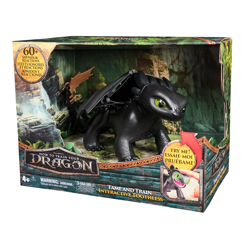 FIGURA DE CHIMUELO CON MECANISMO COMO ENTRENAR A TU DRAGON - 2