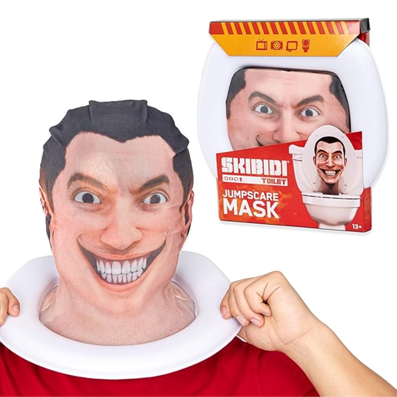 MASCARA DE SUSTO DE TOILET SKIBIDI TOILET - 1