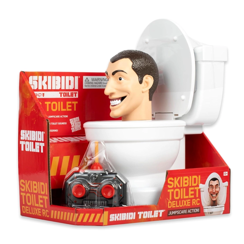 SKIBIDI TOILET A CONTROL REMOTO DE LUJO 30 CM - 1
