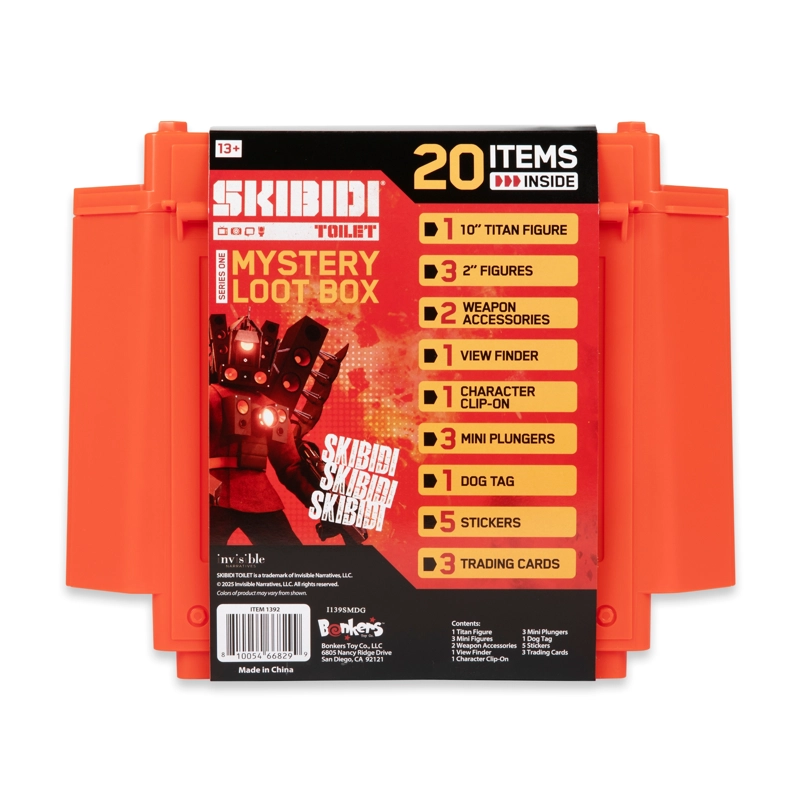 CAJA BOTIN MISTERIOSA GIGANTE DE SKIBIDI TOILET - 3