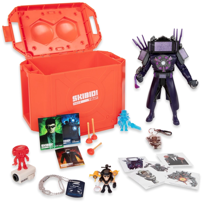 CAJA BOTIN MISTERIOSA GIGANTE DE SKIBIDI TOILET - 4